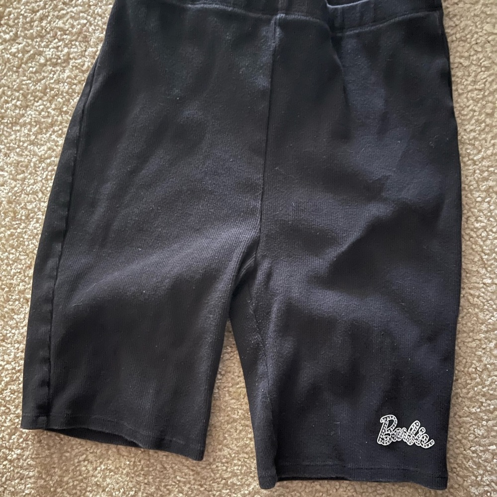 Black Barbie Forever 21 Matching Shorts Tank Set [Shorts and Crop Top Included] - Picture 8 of 9